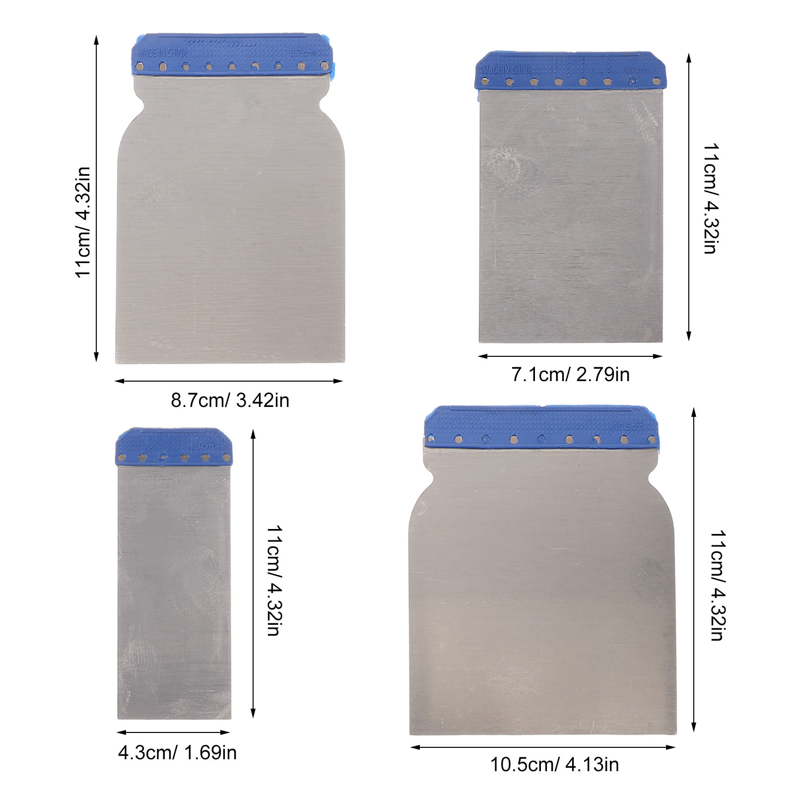 1Set Stainless Steel Paint Scr - Auto Body Filler ulasan dan harga