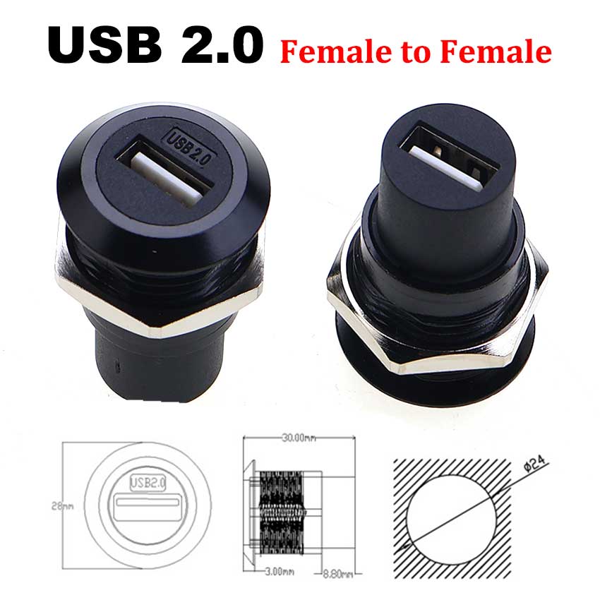 RJ45 USB 2.0 3.0 HDMI-2.0 Type - Transmission Jack Adapter ulasan dan harga