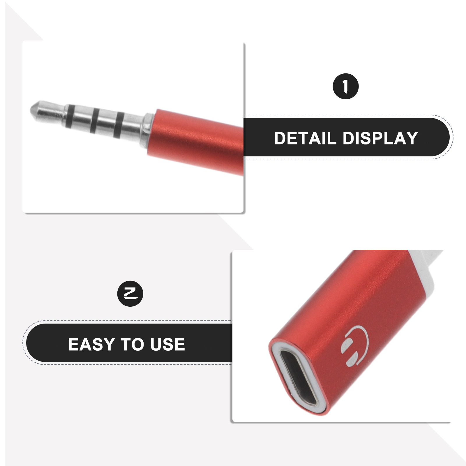 15Pcs Headphone Jack Adapter M - Transmission Jack Adapter ulasan dan harga