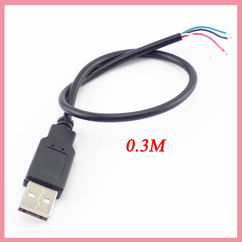 4Pins Diy USB Male Jack Connec - Transmission Jack Adapter ulasan dan harga