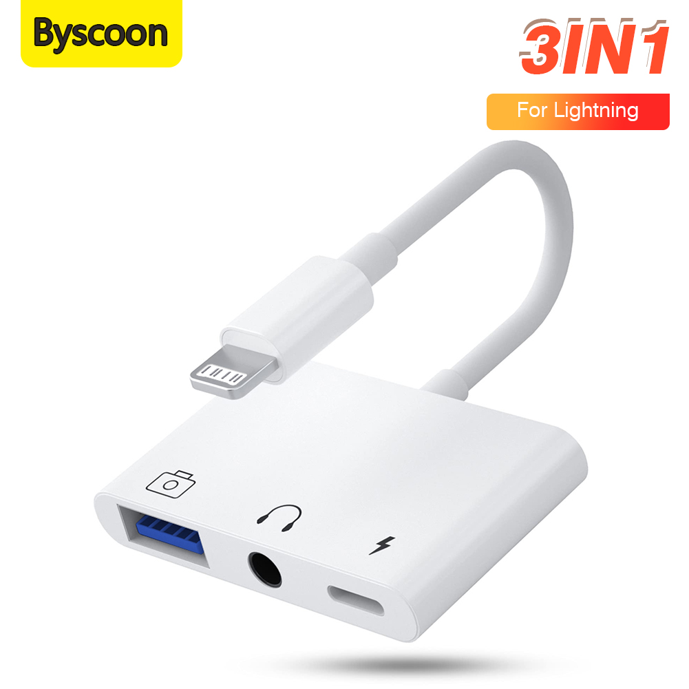 3 in 1 Lightning to USB 3.0 Ch - Transmission Jack Adapter ulasan dan harga